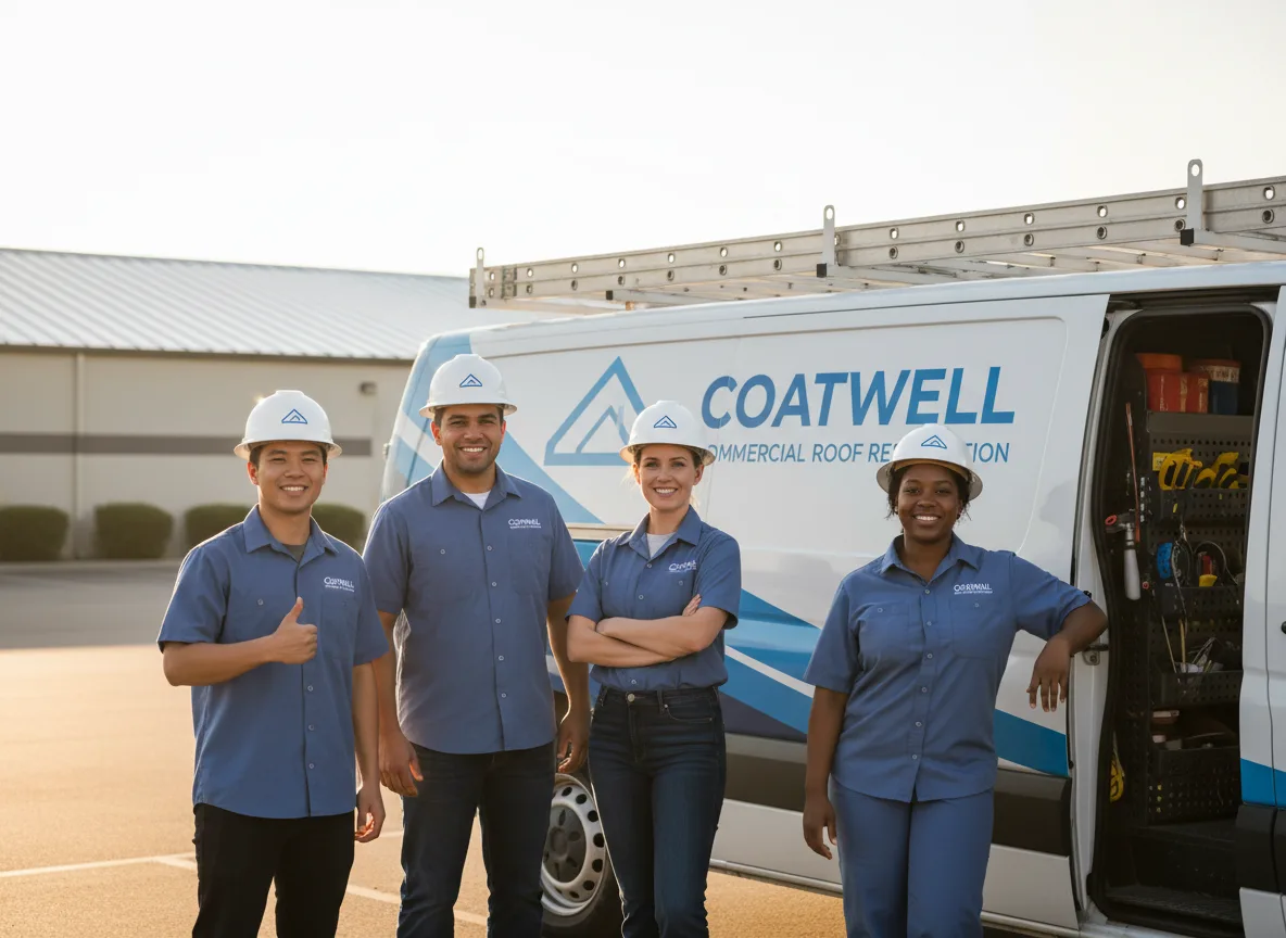 Commercial roof coating company in Rising Fawn, GA